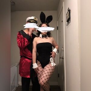 Playboy Authentic - Playboy Bunny Costume for Halloween or Scenes Size L